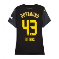 Borussia Dortmund Jamie Bynoe-Gittens #43 Bortatröja Dam 2024-25 Kortärmad